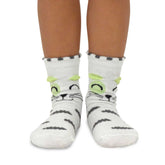 TeeHee Little Kids Girls Cotton Fashion Animals Face Design Socks 6 Pair Pack